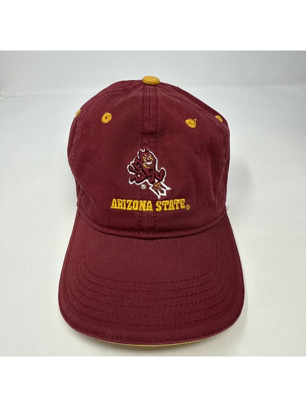 Arizona State Sun Devils Hat Cap Strapback Youth Burgundy NCAA The Game
